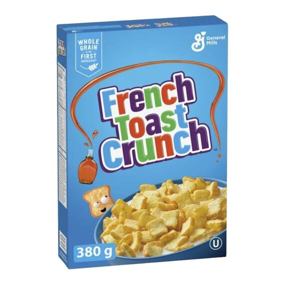 French Toast Crunch celozrnné cereálie s příchutí javorového sirupu 380 g