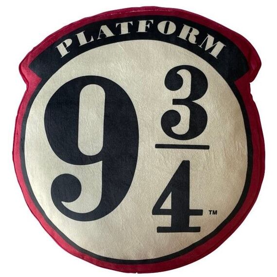 Harry Potter pillow Platform 9 and 3/4
