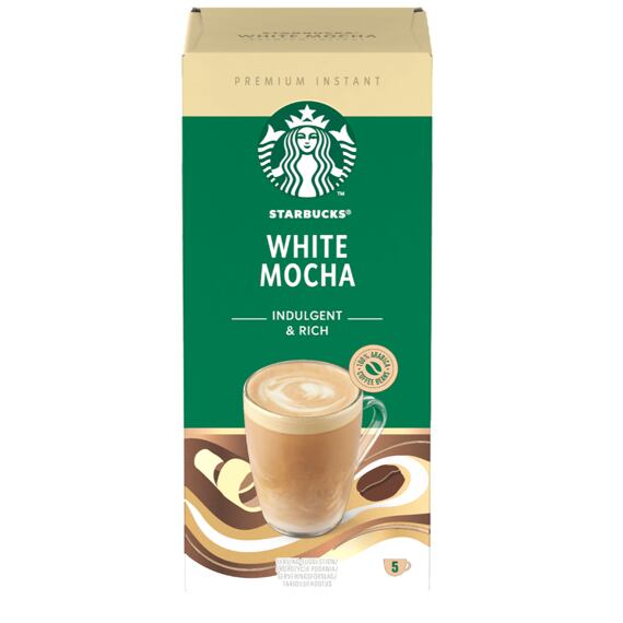 Starbucks instantní bílá mocha káva 5 x 24 g