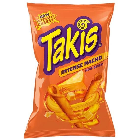 Takis ES Intense Nacho kukuřičné lupínky s příchutí sýra 100 g