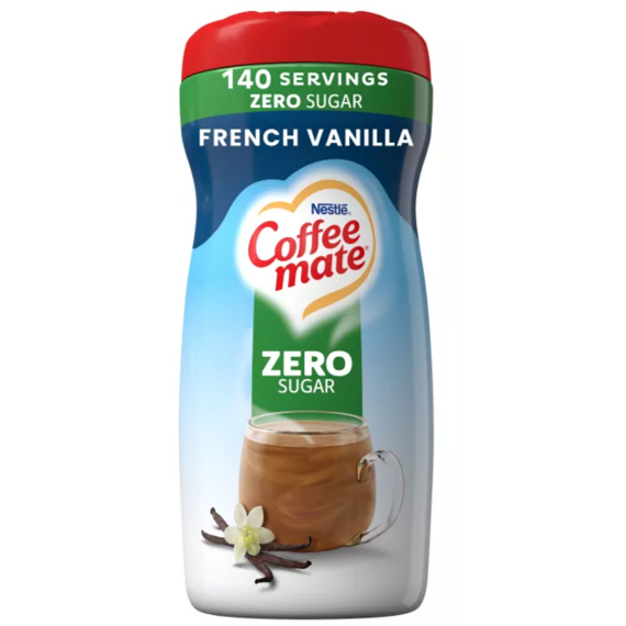 Coffee-Mate sušená smetana bez cukru s příchutí francouzské vanilky 289,1 g