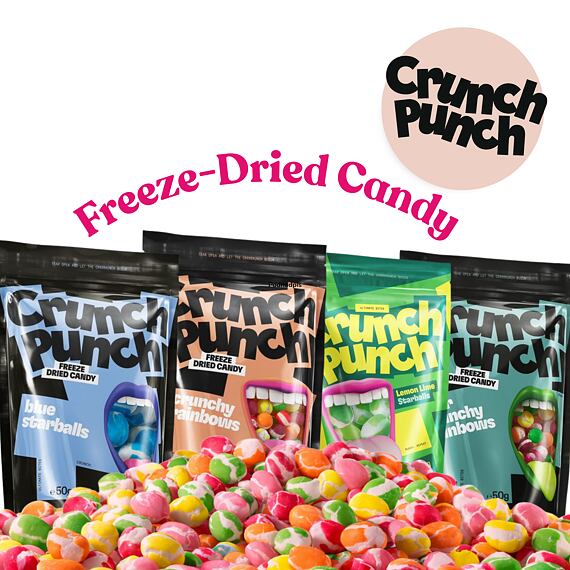 Crunch Punch! Candy born of frost