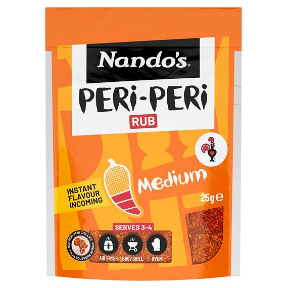 Nando's Peri-Peri spice mix with chilli peppers 25 g