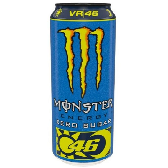 Monster CZ Valentine Rossi VR46 energy drink without sugar 500 ml