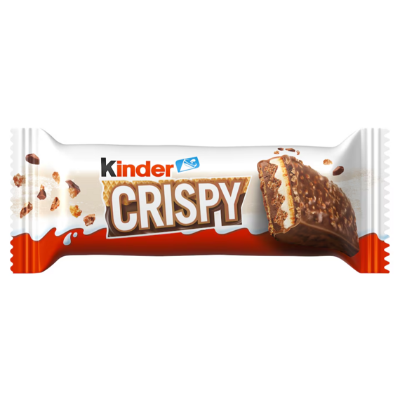 Kinder EU Crispy oplatka s kakaovou a lískooříškovou náplní 34 g