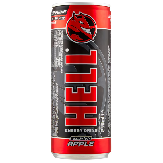 Hell EU Energetický nápoj s příchutí jablka 250 ml