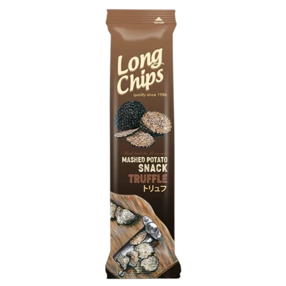 Long Chips EU bramborový snack s příchutí lanýž 75 g