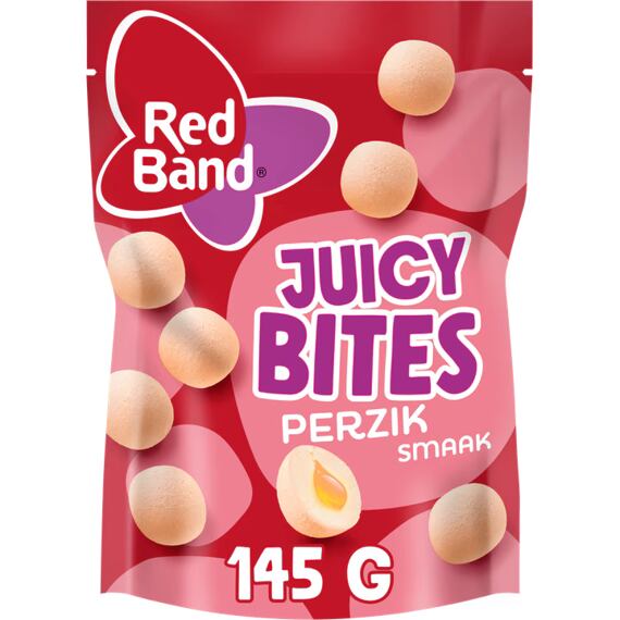 Red Band bonbonky s broskvovou příchutí 145 g