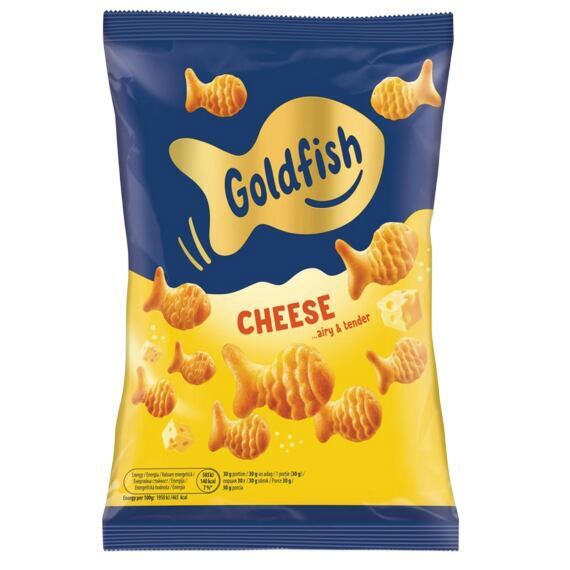 Goldfish EU krekry ve tvaru rybiček s příchutí sýra 80 g