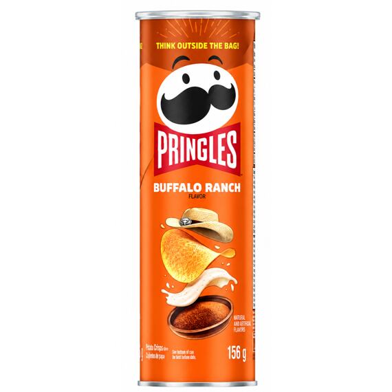 Pringles USA chipsy s příchutí Buffalo Ranch 156 g