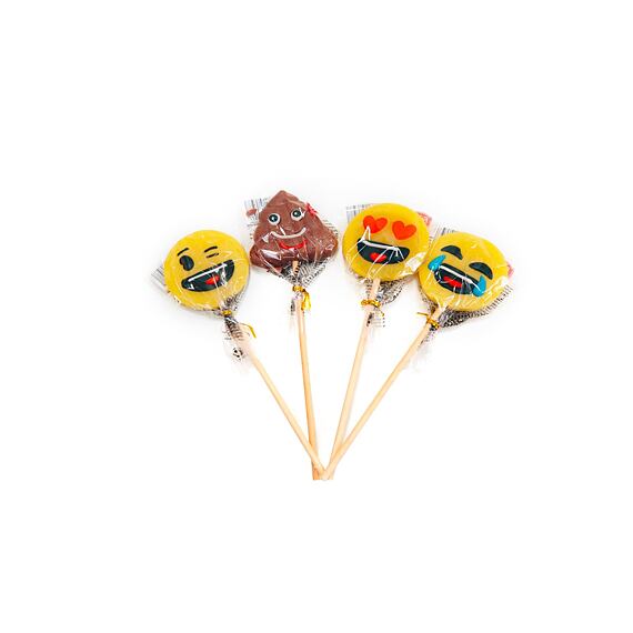 Felko Smile Pop lízátko ve tvaru Emoji 1ks 40 g