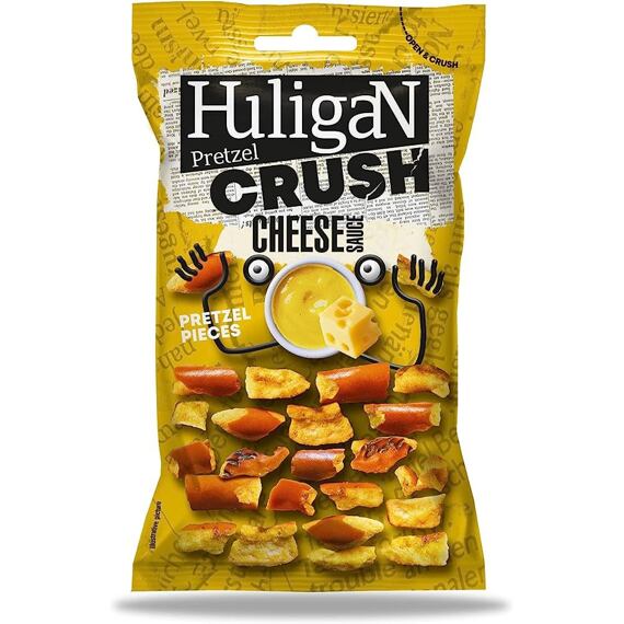 Huligan Crush lámané preclíky s příchutí sýru 65 g