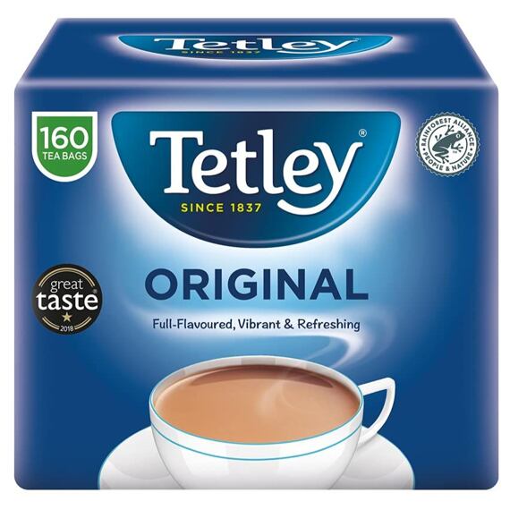 Tetley black tea 160 pcs 500 g