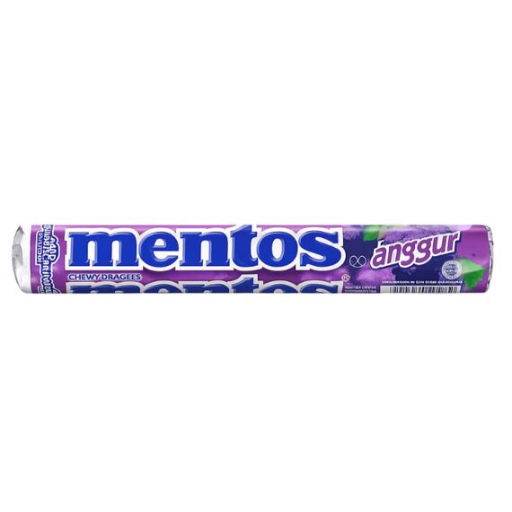Mentos bonbony s hroznovou příchutí 29 g