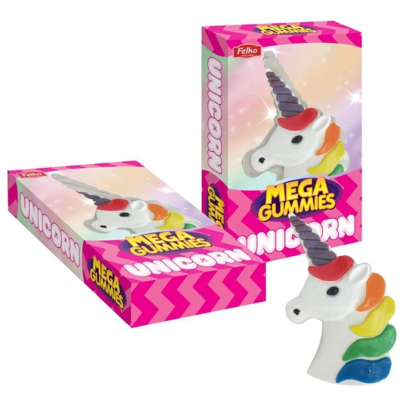 Felko Mega Gummies large jelly unicorn 600 g