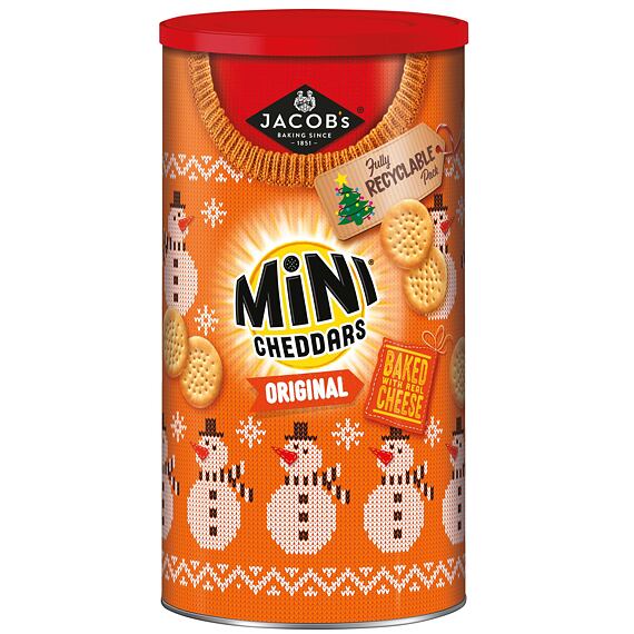Jacob's krekry s příchutí sýru 260 g
