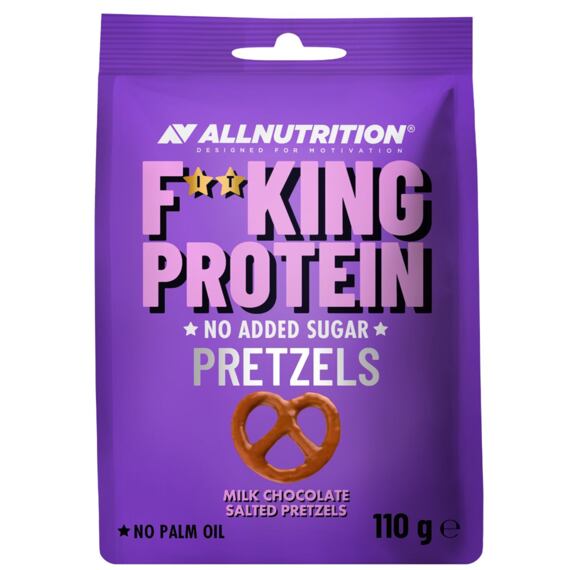 F**KING Delicious Protein Preclíky máčené v mléčné čokoládě 110 g