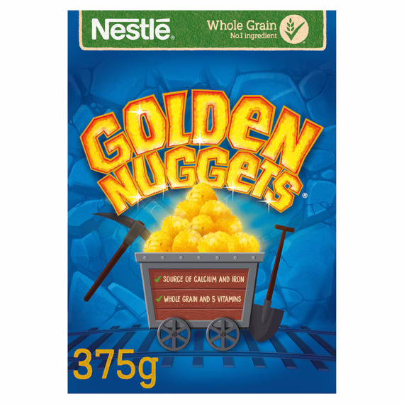 Golden Nuggets pšeničné cereálie 375 g