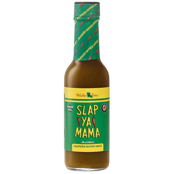 Slap Ya Mama pálivá omáčka s cajunským kořením a jalapeňo papričkami 141 ml