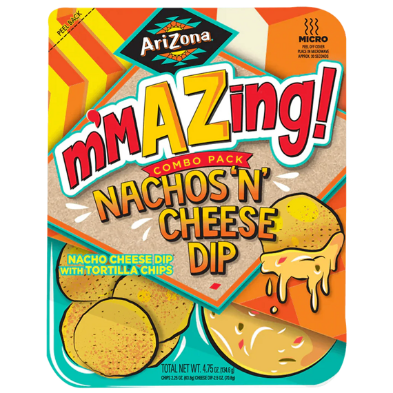 Arizona m'MAZing kukuřičné chipsy se sýrovým dipem 134,6 g