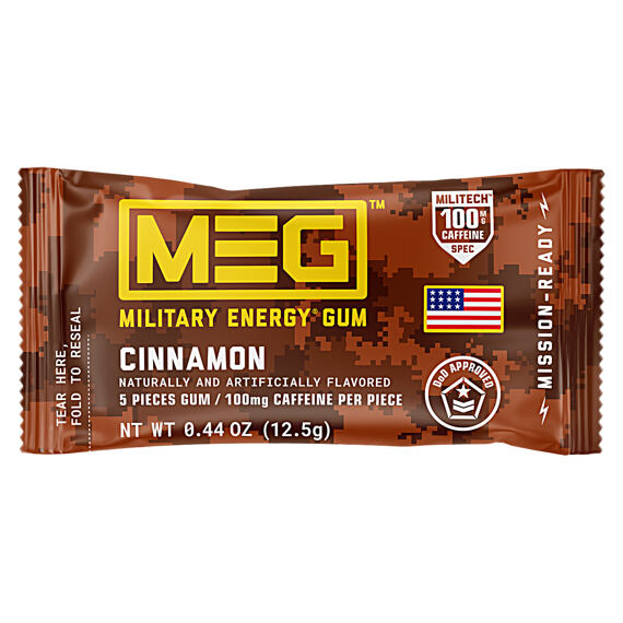 Military Energy Gum cinnamon 12.5 g