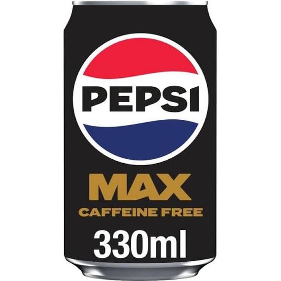 Pepsi UK Max sycený colový nápoj bez cukru a kofeinu 330 ml