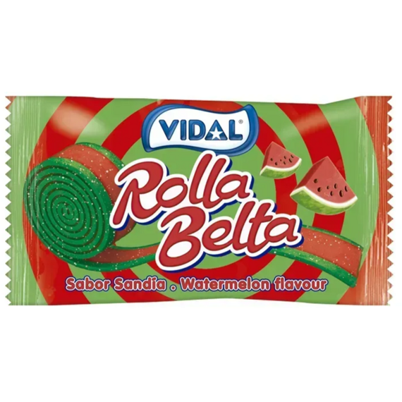Vidal kyselý pásek s melounovou příchutí 20 g