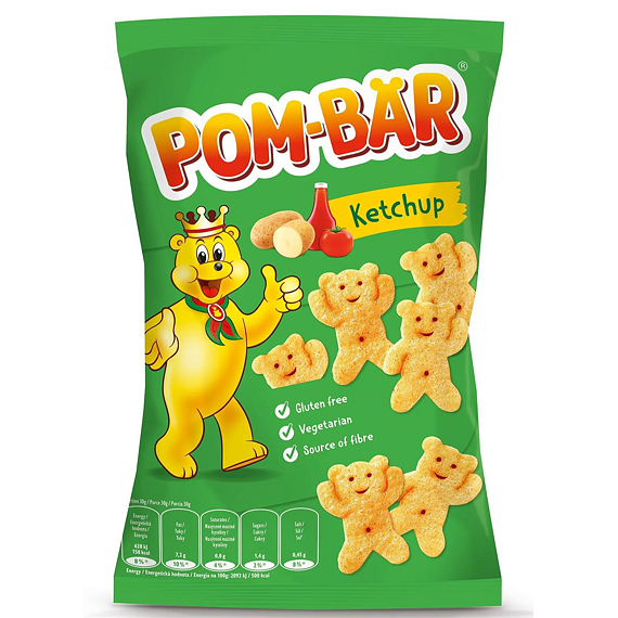 Pom-Bär CZ bramborový snack s příchutí kečupu 50 g