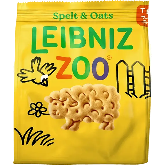 Leibniz EU ZOO ovesné sušenky 100 g