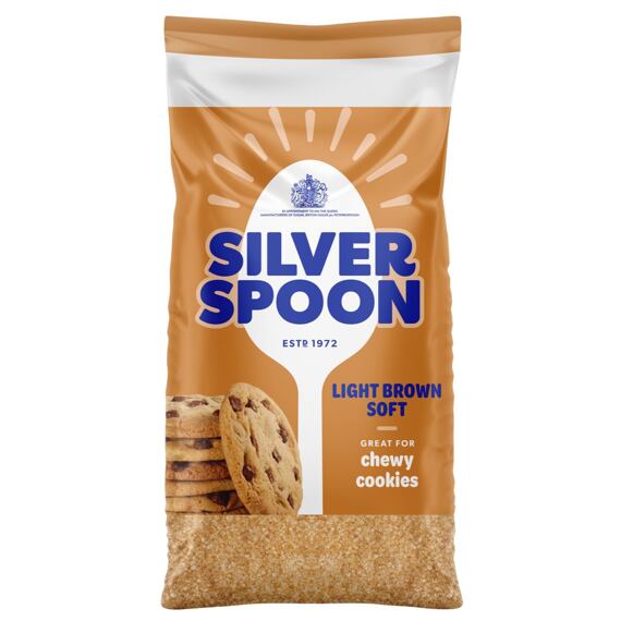 Silver Spoon UK Light světlý třtinový jemný hnědý cukr 500 g