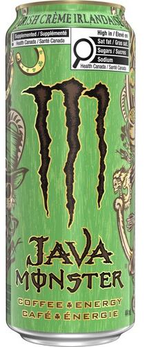 Monster CAN Java Irish Créme energetický nápoj s příchutí irské kávy 444 ml