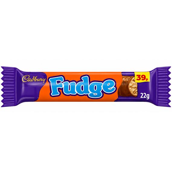 Cadbury Fudge karamelová tyčinka s polevou z mléčné čokolády 22 g PM