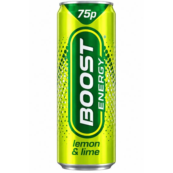 Boost energy drink with lemon and lime flavor 250 ml PM