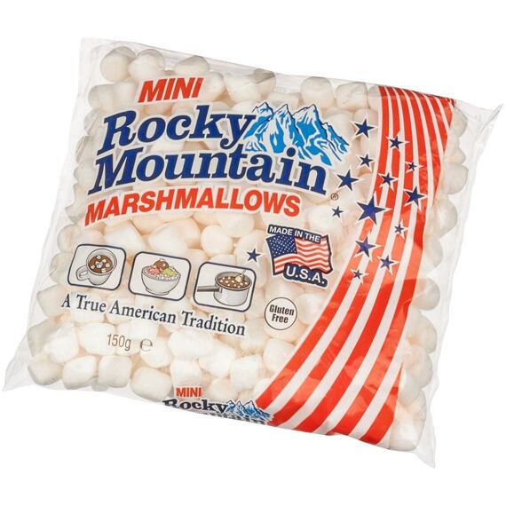 Rocky Mountain Marshmallows Mini White 150 g